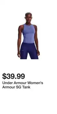 Sport Chek Under armour women's armour sg tank offer