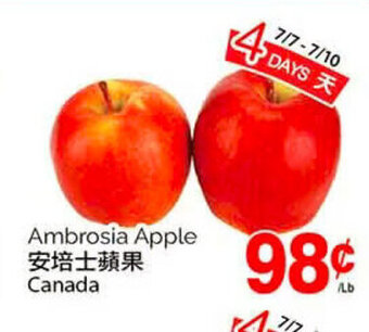 T&T Supermarket Ambrosia Apple offer