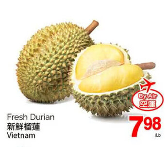 T&T Supermarket Fresh Durian offer