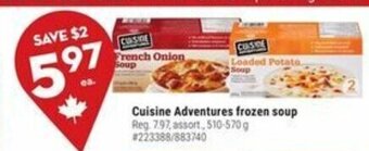 Giant Tiger Cuisine Adventures frozen soup offer