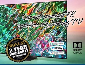 2001 Audio Video Samsung neo qled 4k quantum hdr 32x offer