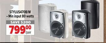 2001 Audio Video Paradigm weather resistant speakers offer