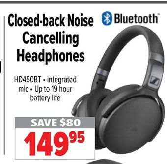 2001 Audio Video Sennheiser closed-back noise cancelling headphones offer