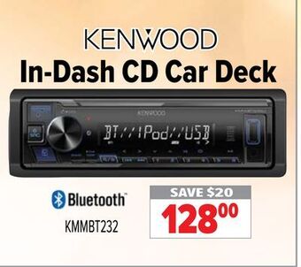 2001 Audio Video Kenwood in-dash cd car deck offer