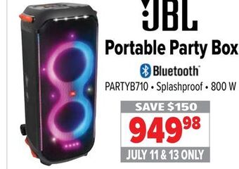 2001 Audio Video Jbl portable party box offer