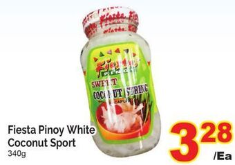T&T Supermarket Fiesta pinoy white coconut sport, 340g offer
