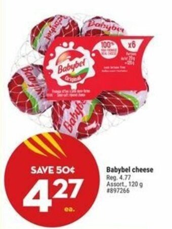 Giant Tiger Babybel cheese offer