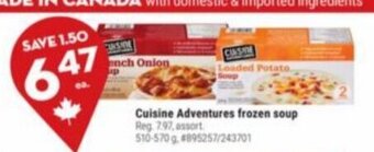 Giant Tiger Cuisine Adventures frozen soup offer