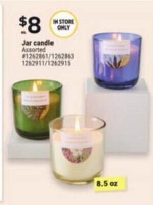 Giant Tiger Jar candle offer