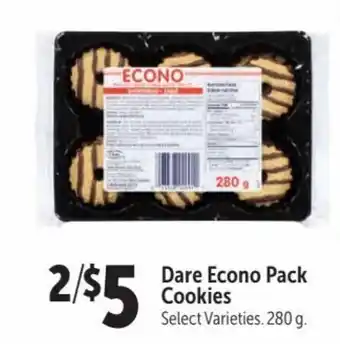 Family Foods Dare Econo Pack Cookies offer