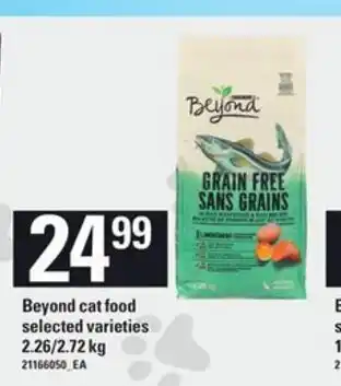 Zehrs Markets Beyond cat food selected varieties offer