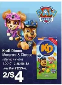 Zehrs Markets Kraft dinner offer