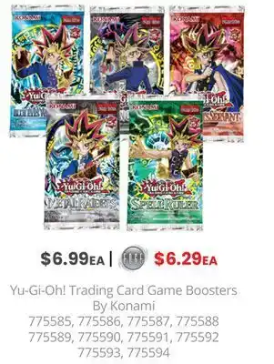 GameStop Yu-gi-oh! trading card game boosters by konami offer