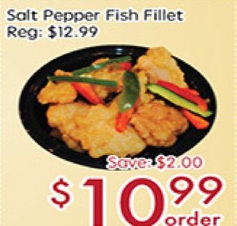 Sunny Food Mart Salt pepper fish fillet offer