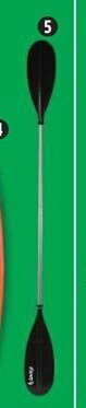 Canadian Tire Standard 89'' Kayak Paddle Black offer