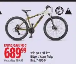 Canadian Tire Adult Ridge Bike, 71-1972-0. offer