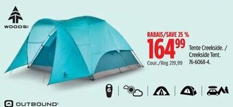 Canadian Tire Creekside Tent offer
