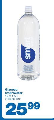 Wholesale Club Glaceau smartwater, 12 x 1.5 l offer