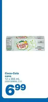 Wholesale Club Coca-cola cans, 12 x 355 ml offer