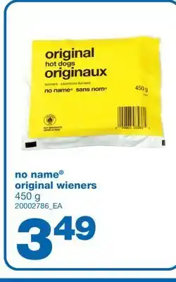 Wholesale Club No name® original wieners, 450 g offer