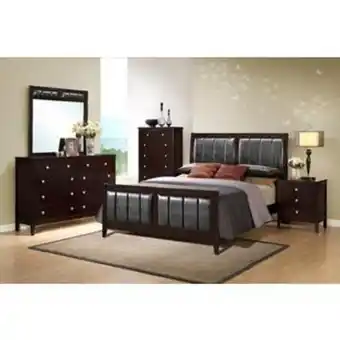 Aaron's 7-piece lawrence queen bedroom set offer