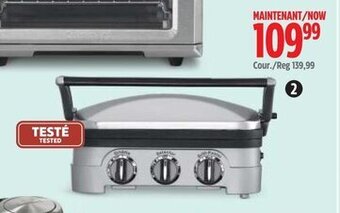 Canadian Tire 5-in-1 Panini Grill Press & Sandwich Maker. offer