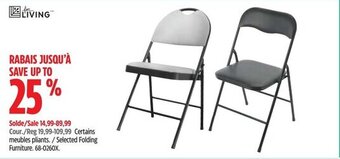 Canadian Tire Selected Folding Furniture. offer