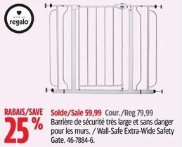 Canadian Tire Wall-Safe Extra-Wide Safety Gate. offer