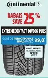 Canadian Tire Continental EXTREMECONTACT DWS06 PLUS offer