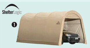 Canadian Tire Round AutoShelter, 10 x 15 x 8 h. offer