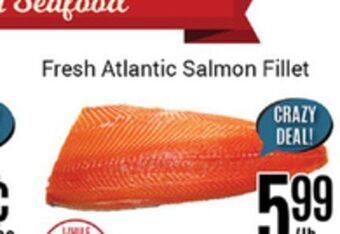Nations Fresh Foods Fresh atlantic salmon fillet offer