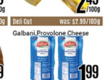 Nations Fresh Foods Galbani provolone cheese offer