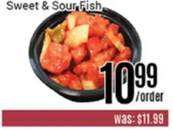 Nations Fresh Foods Sweet & sour fish offer