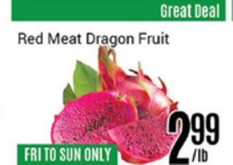 Nations Fresh Foods Red meat dragon fruit offer