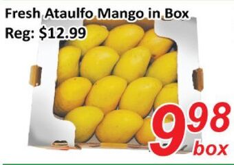 Seasons Foodmart Fresh ataulfo mango in box offer