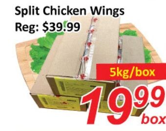 Seasons Foodmart Split chicken wings offer