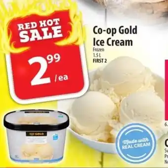 Co-op Gold Ice Cream 1.5L offer