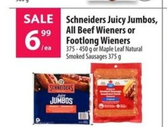 Co-op Schneiders Juicy Jumbos offer