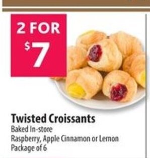 Co-op Twisted Croissants offer