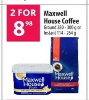 Co-op Maxwell House Coffee offer