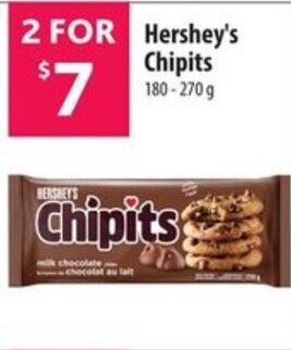 Co-op Hershey's Chipits 180-270g offer
