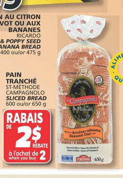 IGA PAIN TRANCHÉ offer