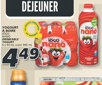 IGA YOGOURT À BOIRE offer