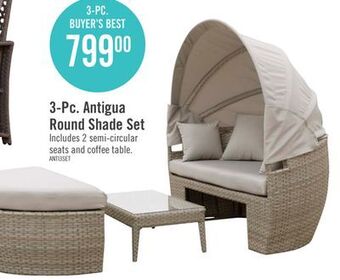 The Brick Antigua 3-piece patio conversation set offer