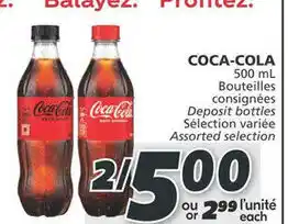IGA COCA-COLA 500ml offer