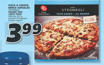 IGA STROMBOLI FROZEN THIN CRUST PIZZA offer