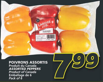 IGA ASSORTED PEPPERS offer