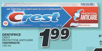 IGA TOOTHPASTE 125 mL offer