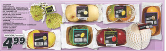 IGA STARFRUITS GRANADILLAS, MINI-MANGOS, MARACUYAS OR TAMARILLOS YOUNG COCONUT OR ASIAN PEARS offer