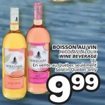 IGA WINE BEVERAGE 1L offer